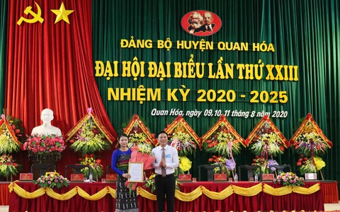 Thanh Hóa có bí thư Huyện ủy trẻ nhất tỉnh, nữ 39 tuổi người dân tộc Thái - Ảnh 1. Thanh Hóa có bí thư Huyện ủy trẻ nhất tỉnh, nữ 39 tuổi người dân tộc Thái - Ảnh 1.