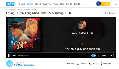 Alex Dương tỏ tình Chúng ta phải lòng nhau chưa cùng Erik - Ảnh 1. Alex Dương tỏ tình Chúng ta phải lòng nhau chưa cùng Erik - Ảnh 1.