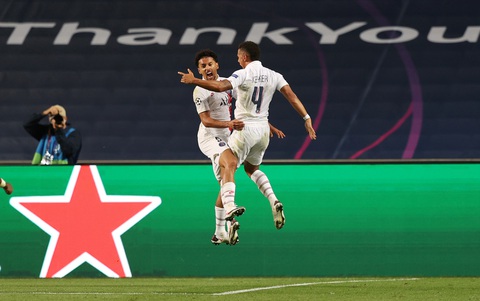 Ghi 2 bàn trong ba phút cuối, PSG giật vé vào bán kết Champions League từ tay Atalanta - Ảnh 3. Ghi 2 bàn trong ba phút cuối, PSG giật vé vào bán kết Champions League từ tay Atalanta - Ảnh 3.
