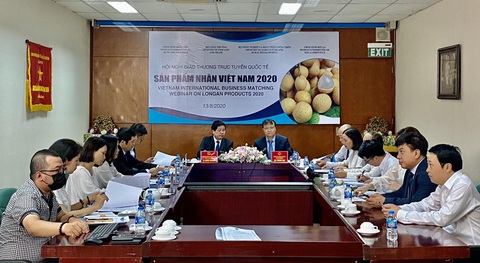 Tiếp thị quả nhãn Việt Nam ra nước ngoài bằng kênh online - Ảnh 1. Tiếp thị quả nhãn Việt Nam ra nước ngoài bằng kênh online - Ảnh 1.