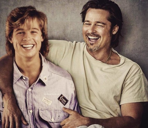 Jennifer Aniston, Tom Hanks, Brad Pitt, Johnny Depp... khoác vai chính mình thời trẻ - Ảnh 3. Jennifer Aniston, Tom Hanks, Brad Pitt, Johnny Depp... khoác vai chính mình thời trẻ - Ảnh 3.