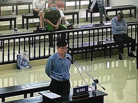 Bị cáo Trương Duy Nhất hầu tòa phúc thẩm - Ảnh 1. Bị cáo Trương Duy Nhất hầu tòa phúc thẩm - Ảnh 1.