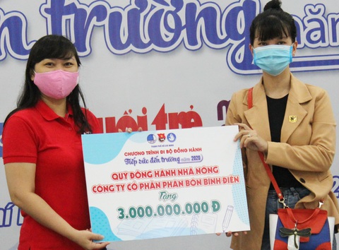 Gần 7 tỉ bước chân đồng hành ‘Tiếp sức đến trường’ - Ảnh 3. Gần 7 tỉ bước chân đồng hành ‘Tiếp sức đến trường’ - Ảnh 3.