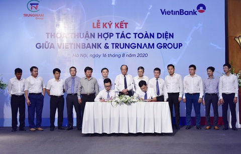 VietinBank và Trung Nam Group ký kết hợp tác toàn diện - Ảnh 1. VietinBank và Trung Nam Group ký kết hợp tác toàn diện - Ảnh 1.