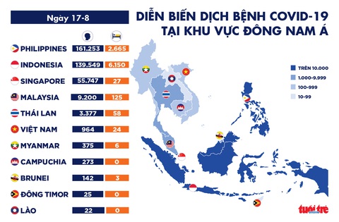 COVID-19 ngày 17-8: New Zealand tính hoãn tổng tuyển cử để an toàn cho 25.000 người - Ảnh 3. COVID-19 ngày 17-8: New Zealand tính hoãn tổng tuyển cử để an toàn cho 25.000 người - Ảnh 3.
