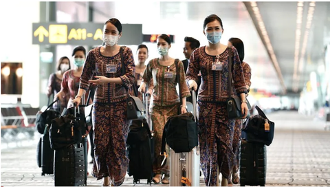 Nhờ đâu phi hành đoàn của Singapore an toàn trước virus corona? - Ảnh 1. Nhờ đâu phi hành đoàn của Singapore an toàn trước virus corona? - Ảnh 1.