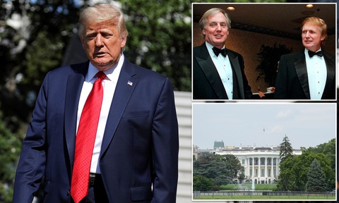 Tổng thống Trump muốn tưởng niệm em trai ở Nhà Trắng - Ảnh 1. Tổng thống Trump muốn tưởng niệm em trai ở Nhà Trắng - Ảnh 1.