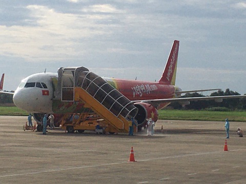 Cần Thơ đón chuyến bay đưa 233 công dân từ Hàn Quốc về nước - Ảnh 1. Cần Thơ đón chuyến bay đưa 233 công dân từ Hàn Quốc về nước - Ảnh 1.