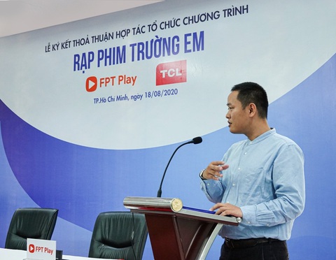 FPT Telecom và TCL Vietnam cùng khởi động Rạp phim trường em - Ảnh 3. FPT Telecom và TCL Vietnam cùng khởi động Rạp phim trường em - Ảnh 3.