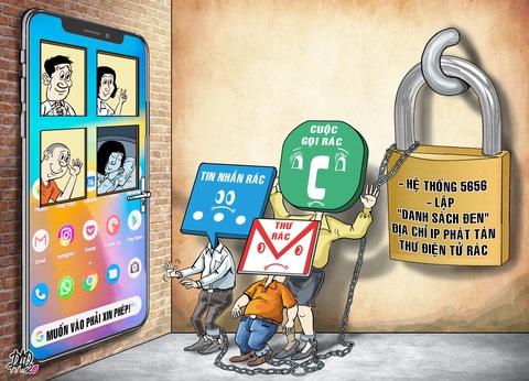 Đầu số 5656: thuốc trị tin nhắn, cuộc gọi rác - Ảnh 3. Đầu số 5656: thuốc trị tin nhắn, cuộc gọi rác - Ảnh 3.