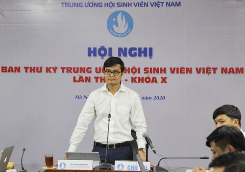 Khai mạc hội nghị ban thư ký trung ương Hội sinh viên Việt Nam - Ảnh 2. Khai mạc hội nghị ban thư ký trung ương Hội sinh viên Việt Nam - Ảnh 2.