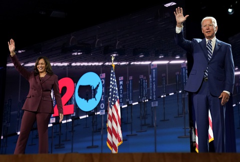 Ông Joe Biden phác họa nước Mỹ hậu Donald Trump - Ảnh 2. Ông Joe Biden phác họa nước Mỹ hậu Donald Trump - Ảnh 2.