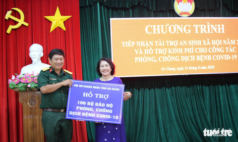 Tiếp nhận trên 19 tỉ đồng để ‘tiếp lửa’ cho công tác phòng dịch COVID-19 - Ảnh 2. Tiếp nhận trên 19 tỉ đồng để ‘tiếp lửa’ cho công tác phòng dịch COVID-19 - Ảnh 2.