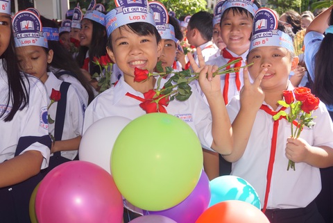 TP.HCM: đề xuất 2 phương án tổ chức lễ khai giảng năm học mới - Ảnh 1. TP.HCM: đề xuất 2 phương án tổ chức lễ khai giảng năm học mới - Ảnh 1.