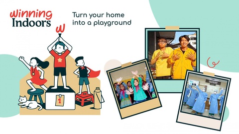 Khuyến khích trẻ em sáng tạo thông qua Chiến dịch Winning Indoors - Ảnh 1. Khuyến khích trẻ em sáng tạo thông qua Chiến dịch Winning Indoors - Ảnh 1.