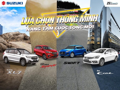 Lựa chọn Suzuki để nâng tầm cuộc sống - Ảnh 1. Lựa chọn Suzuki để nâng tầm cuộc sống - Ảnh 1.