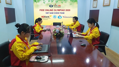 Tuyển cờ vua Việt Nam ‘hết cửa’ ở Giải Olympiad Online - Ảnh 1. Tuyển cờ vua Việt Nam ‘hết cửa’ ở Giải Olympiad Online - Ảnh 1.