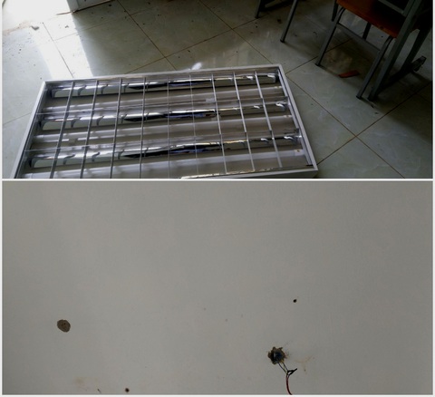 Trường học hơn 5 tỉ đồng vừa nghiệm thu đã nứt toác - Ảnh 2. Trường học hơn 5 tỉ đồng vừa nghiệm thu đã nứt toác - Ảnh 2.
