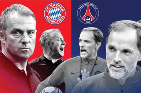 Đấu trí Tuchel - Flick: Trận chung kết của hai bộ não Đức - Ảnh 1. Đấu trí Tuchel - Flick: Trận chung kết của hai bộ não Đức - Ảnh 1.