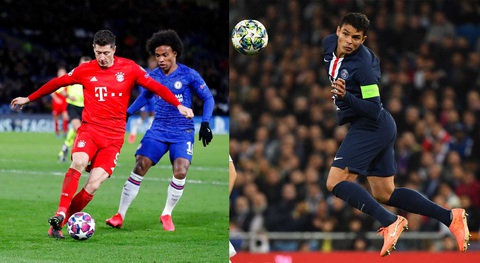 Lewandowski - Thiago Silva và những cuộc đối đầu đáng xem của trận chung kết - Ảnh 1. Lewandowski - Thiago Silva và những cuộc đối đầu đáng xem của trận chung kết - Ảnh 1.