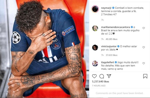 Đá dở nhưng Neymar vẫn tuyên bố: Tôi đã chiến đấu tốt - Ảnh 1. Đá dở nhưng Neymar vẫn tuyên bố: Tôi đã chiến đấu tốt - Ảnh 1.