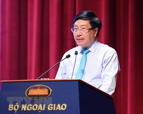 Phó thủ tướng Phạm Bình Minh: Việt Nam đối mặt thách thức an ninh biển đảo - Ảnh 1. Phó thủ tướng Phạm Bình Minh: Việt Nam đối mặt thách thức an ninh biển đảo - Ảnh 1.