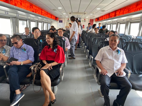 Tàu cao tốc Bạch Đằng - Bình Dương - Củ Chi giảm chuyến vì dịch COVID-19 - Ảnh 1. Tàu cao tốc Bạch Đằng - Bình Dương - Củ Chi giảm chuyến vì dịch COVID-19 - Ảnh 1.
