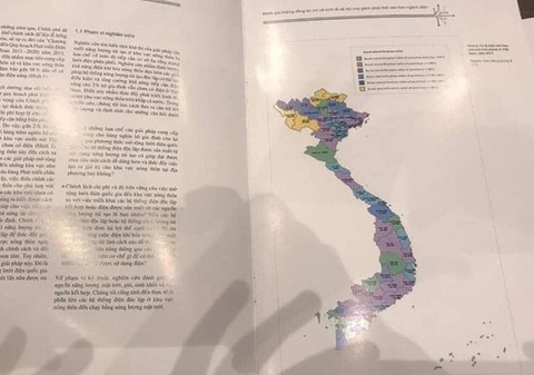 Thu hồi bản đồ Việt Nam không có Hoàng Sa, Trường Sa lọt vào hội thảo - Ảnh 1. Thu hồi bản đồ Việt Nam không có Hoàng Sa, Trường Sa lọt vào hội thảo - Ảnh 1.