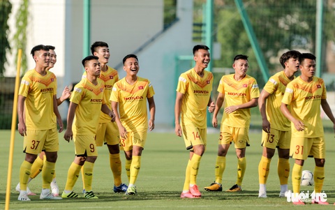 U22 Việt Nam chơi sảng khoái trước ngày đấu CLB Viettel - Ảnh 5. U22 Việt Nam chơi sảng khoái trước ngày đấu CLB Viettel - Ảnh 5.