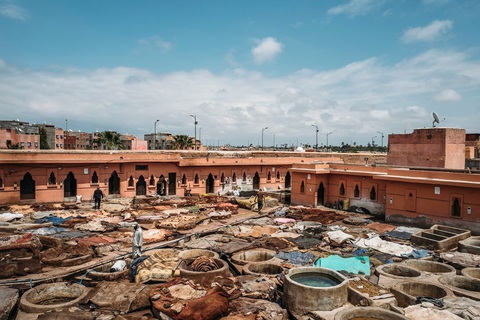 Những xưởng thuộc da truyền thống đẹp như họa phẩm ở Morocco - Ảnh 1. Những xưởng thuộc da truyền thống đẹp như họa phẩm ở Morocco - Ảnh 1.