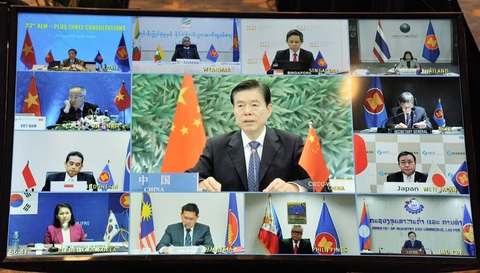 ASEAN+3 nhất trí duy trì chuỗi cung ứng với hàng hóa thiết yếu - Ảnh 1. ASEAN+3 nhất trí duy trì chuỗi cung ứng với hàng hóa thiết yếu - Ảnh 1.