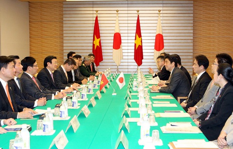 Mối thân tình Việt - Nhật khi ông Shinzo Abe làm thủ tướng - Ảnh 3. Mối thân tình Việt - Nhật khi ông Shinzo Abe làm thủ tướng - Ảnh 3.