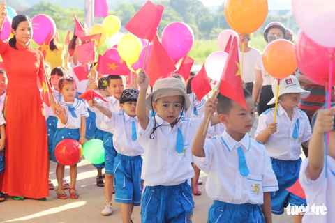 Khai giảng ở Nghệ An sẽ không có phần hội để phòng COVID-19 - Ảnh 1. Khai giảng ở Nghệ An sẽ không có phần hội để phòng COVID-19 - Ảnh 1.
