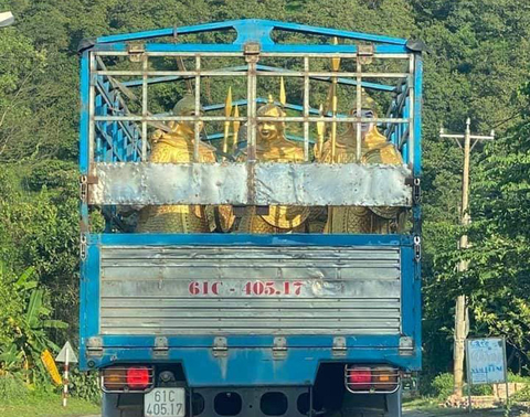Tượng nghi lính Trung Quốc chuyển về Đà Lạt: không rõ xuất xứ - Ảnh 3. Tượng nghi lính Trung Quốc chuyển về Đà Lạt: không rõ xuất xứ - Ảnh 3.
