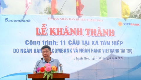 Vietbank tài trợ 5 tỉ đồng xây 6 cầu ở xã biên giới tỉnh Long An - Ảnh 3. Vietbank tài trợ 5 tỉ đồng xây 6 cầu ở xã biên giới tỉnh Long An - Ảnh 3.