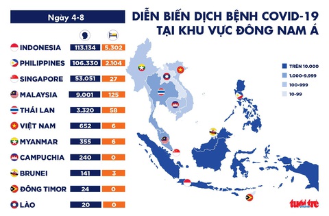 Dịch COVID-19 sáng 4-8: WHO nói đang tiếp tục nghiên cứu nguồn gốc đại dịch - Ảnh 3. Dịch COVID-19 sáng 4-8: WHO nói đang tiếp tục nghiên cứu nguồn gốc đại dịch - Ảnh 3.