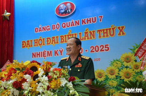 Quân khu 7 khai mạc Đại hội Đảng bộ lần thứ X - Ảnh 1. Quân khu 7 khai mạc Đại hội Đảng bộ lần thứ X - Ảnh 1.