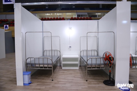 Cận cảnh bệnh viện dã chiến tại Đà Nẵng trước giờ bàn giao - Ảnh 6. Cận cảnh bệnh viện dã chiến tại Đà Nẵng trước giờ bàn giao - Ảnh 6.