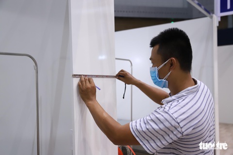 Cận cảnh bệnh viện dã chiến tại Đà Nẵng trước giờ bàn giao - Ảnh 8. Cận cảnh bệnh viện dã chiến tại Đà Nẵng trước giờ bàn giao - Ảnh 8.