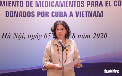 Cuba tặng thuốc, cử chuyên gia sang Việt Nam hỗ trợ chống dịch COVID-19 - Ảnh 3. Cuba tặng thuốc, cử chuyên gia sang Việt Nam hỗ trợ chống dịch COVID-19 - Ảnh 3.