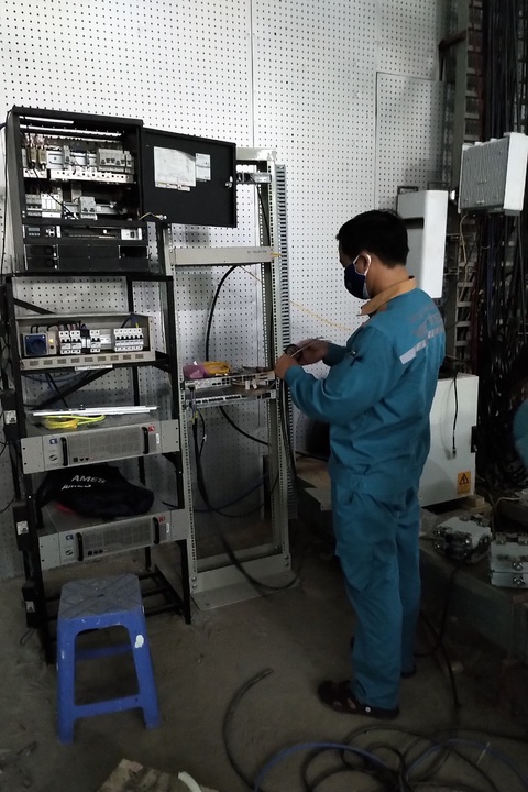 Viettel hoàn thành phủ sóng 4G tại bệnh viện dã chiến Đà Nẵng - Ảnh 3. Viettel hoàn thành phủ sóng 4G tại bệnh viện dã chiến Đà Nẵng - Ảnh 3.