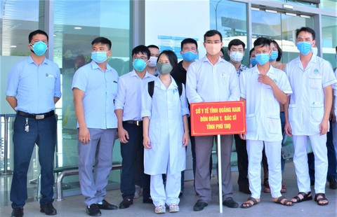 38 y bác sĩ Phú Thọ chia lửa với Quảng Nam: đoàn kết, quyết tâm chống dịch - Ảnh 1.
