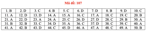 Gợi ý bài giải môn toán thi tốt nghiệp THPT 2020 - đủ 24 mã đề - Ảnh 12. Gợi ý bài giải môn toán thi tốt nghiệp THPT 2020 - đủ 24 mã đề - Ảnh 12.