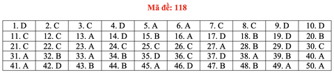 Gợi ý bài giải môn toán thi tốt nghiệp THPT 2020 - đủ 24 mã đề - Ảnh 23.