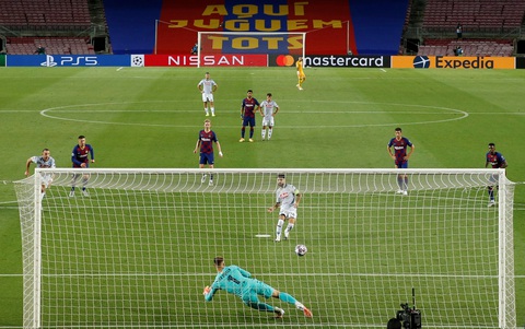 Messi ghi bàn tuyệt đẹp, Barcelona hạ Napoli vào tứ kết Champions League - Ảnh 4. Messi ghi bàn tuyệt đẹp, Barcelona hạ Napoli vào tứ kết Champions League - Ảnh 4.