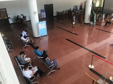 Cán bộ làm việc tại tòa nhà Trung tâm Hành chính TP Đà Nẵng dương tính với virus SARS-CoV-2 - Ảnh 1. Cán bộ làm việc tại tòa nhà Trung tâm Hành chính TP Đà Nẵng dương tính với virus SARS-CoV-2 - Ảnh 1.