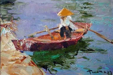 Tuman Zhumabaev - họa sĩ Nga mê Việt Nam đắm đuối - qua đời - Ảnh 14. Tuman Zhumabaev - họa sĩ Nga mê Việt Nam đắm đuối - qua đời - Ảnh 14.