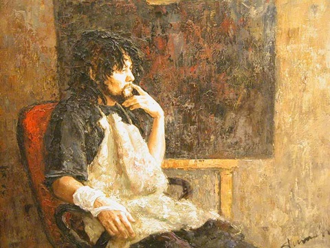 Tuman Zhumabaev - họa sĩ Nga mê Việt Nam đắm đuối - qua đời - Ảnh 4. Tuman Zhumabaev - họa sĩ Nga mê Việt Nam đắm đuối - qua đời - Ảnh 4.