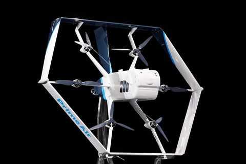 Amazon được cấp phép giao hàng bằng máy bay không người lái - Ảnh 1. Amazon được cấp phép giao hàng bằng máy bay không người lái - Ảnh 1.