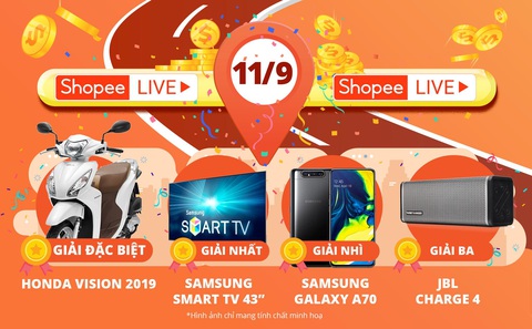 Shopee và AirPay khởi động chương trình ‘Thử Thách Săn Sale - 9 Ngày Vàng’ - Ảnh 2. Shopee và AirPay khởi động chương trình ‘Thử Thách Săn Sale - 9 Ngày Vàng’ - Ảnh 2.